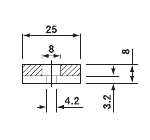 Round Plate with Rubber R25