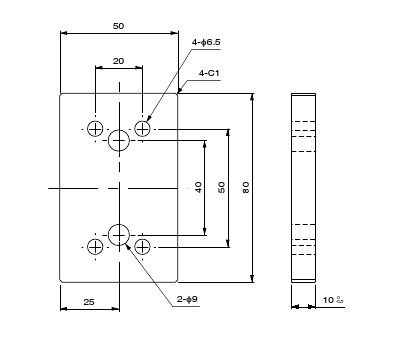 Chuck Spacer for EOAT