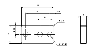 Chuck Spacer for Micro Mini Cylinder