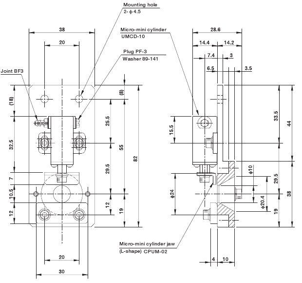 Tunnel Gate Runner Chuck