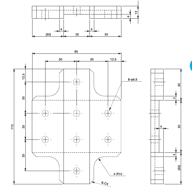 2550 Cross Connector
