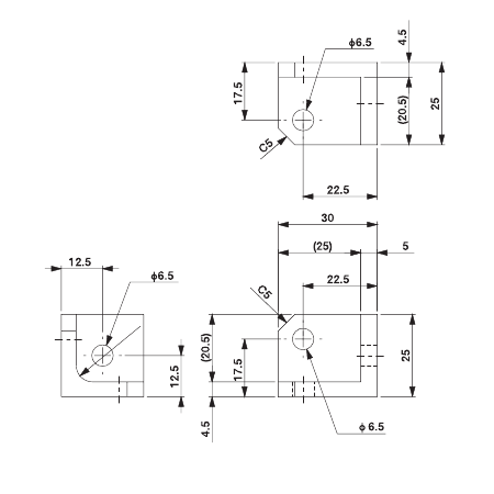 25 Connector Bracket E
