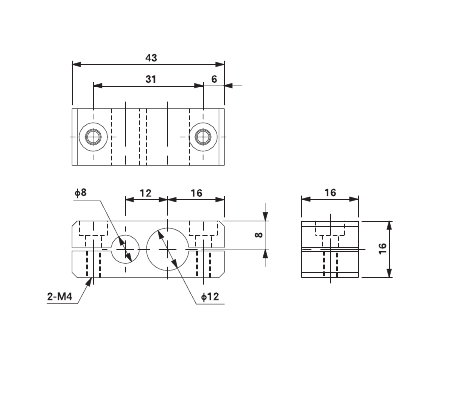 8-12 Parallel Connector