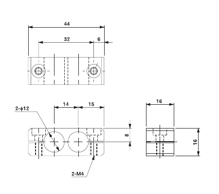12-12 Parallel Connector