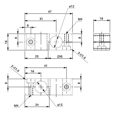 12-12 Cross Connector