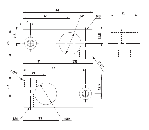 20-20 Cross Connector