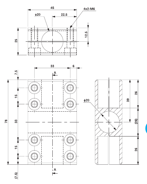 20-20 Cross Connector