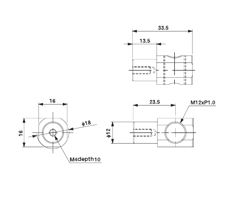 M12 Rotation Bracket 12A