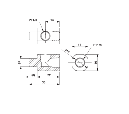 PT Rotation Bracket 8A