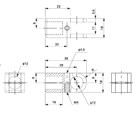 Suction Rotate A for 12mm