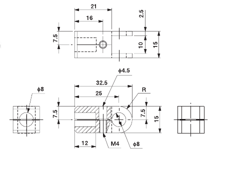Suction Rotate A for 8mm