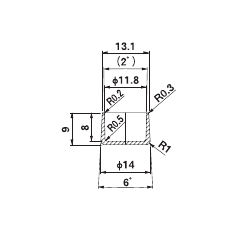 Pipe End Cap for 12mm
