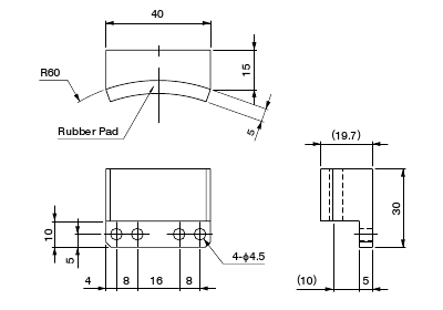 Pad for Mini Container Cylinder