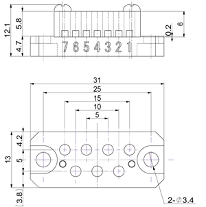 Prove Connector for OX  Robot Side