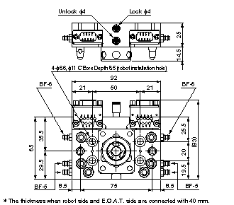 QUICK-CHUCK ATTACHMENT AUTO/ROBOT SIDE QUICK-CHUCK ATTACHMENT AUTO/ROBOT SIDE