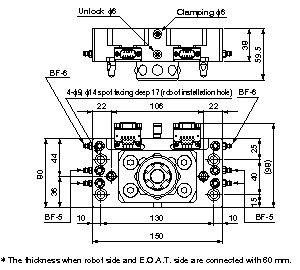 QUICK-CHUCK ATTACHMENT AUTO/ROBOT SIDE