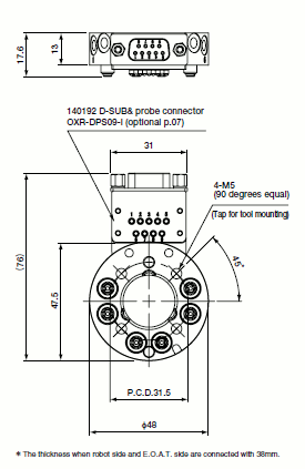 QUICK-CHUCK ATTACHMENT AUTO/TOOL SIDE