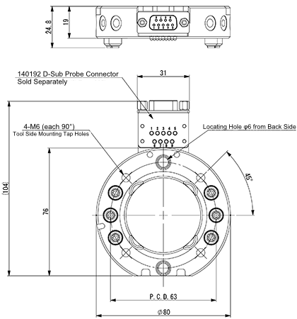 QUICK-CHUCK ATTACHMENT AUTO/TOOL SIDE