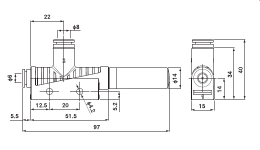 Plastic Ejector Nozzle 1.5
