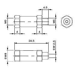 Small Check Valve for Suction Cup