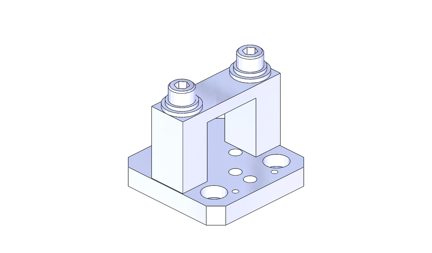 Rectangel Bracket 25 MCD