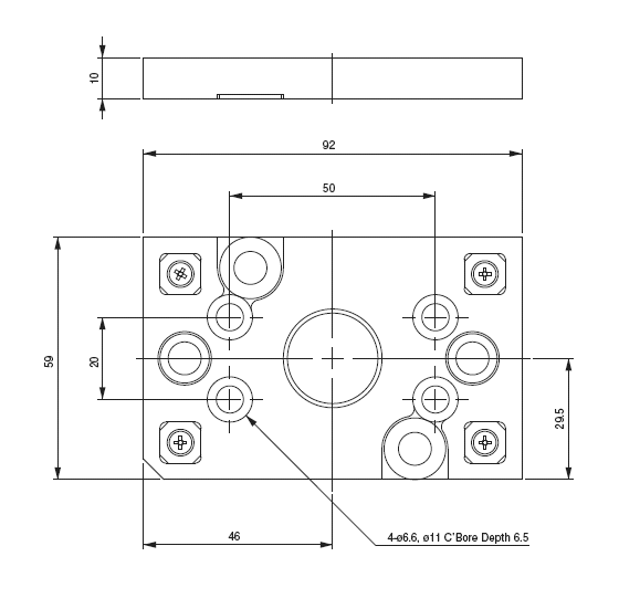 Auto Quick Chuck Change Magnet Hanger (EOAT Side)