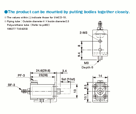 Micro Mini Cylinder Slim Type