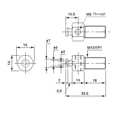 Suction Stem Fixed Mini