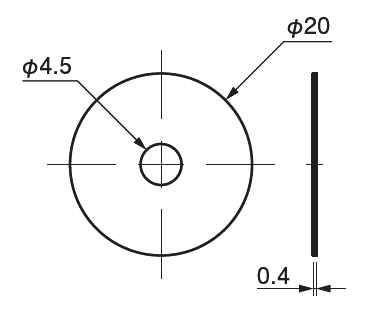 Static Eliminate SD Sheet Î¦20