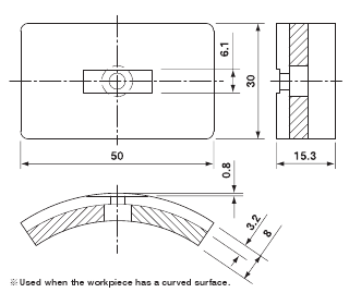 Pad Curved for Mini Cylinder