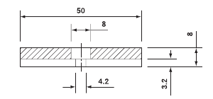 Pad Round for Mini Cylinder