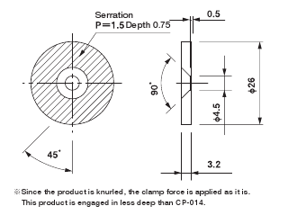 Claw Round for Mini Cylinder