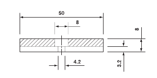 Pad Round for Mini Cylinder