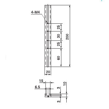 Slide Rail Base (Mini)