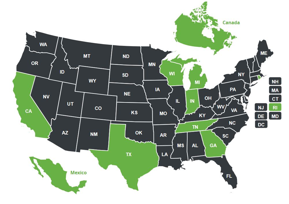 Eins office Locations North America